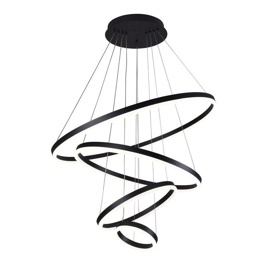 LED Żyrandol ściemnialny na lince LED/165W/230V 3000-6500K śr. 80 cm + zdalne sterowanie