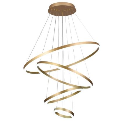 LED Żyrandol ściemnialny na lince LED/165W/230V 3000-6500K śr. 80 cm + zdalne sterowanie