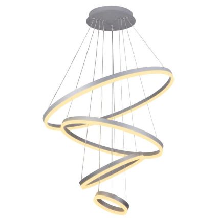 LED Żyrandol ściemnialny na lince LED/165W/230V 3000-6500K śr. 80 cm + zdalne sterowanie