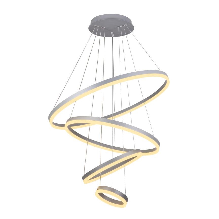 LED Żyrandol ściemnialny na lince LED/165W/230V 3000-6500K śr. 80 cm + zdalne sterowanie