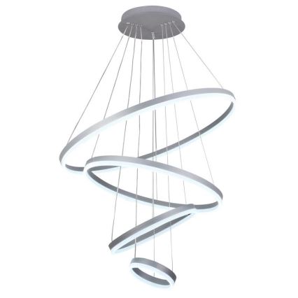 LED Żyrandol ściemnialny na lince LED/165W/230V 3000-6500K śr. 80 cm + zdalne sterowanie