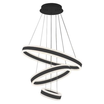LED Żyrandol ściemnialny na lince LED/165W/230V 3000-6500K śr. 60 cm + zdalne sterowanie