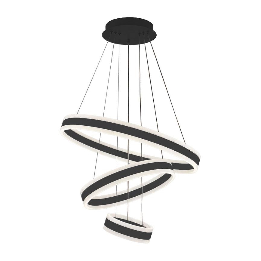 LED Żyrandol ściemnialny na lince LED/165W/230V 3000-6500K śr. 60 cm + zdalne sterowanie