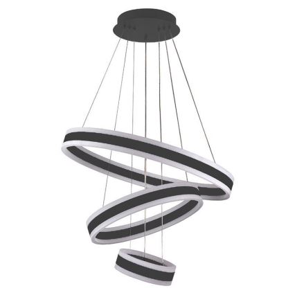 LED Żyrandol ściemnialny na lince LED/165W/230V 3000-6500K śr. 60 cm + zdalne sterowanie