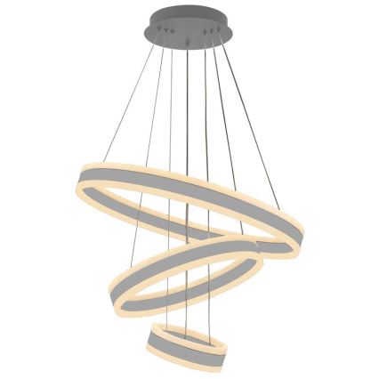 LED Żyrandol ściemnialny na lince LED/165W/230V 3000-6500K śr. 60 cm + zdalne sterowanie