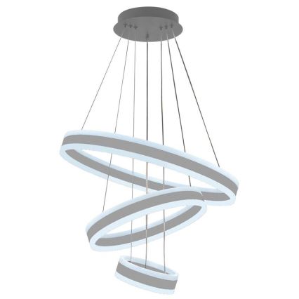 LED Żyrandol ściemnialny na lince LED/165W/230V 3000-6500K śr. 60 cm + zdalne sterowanie