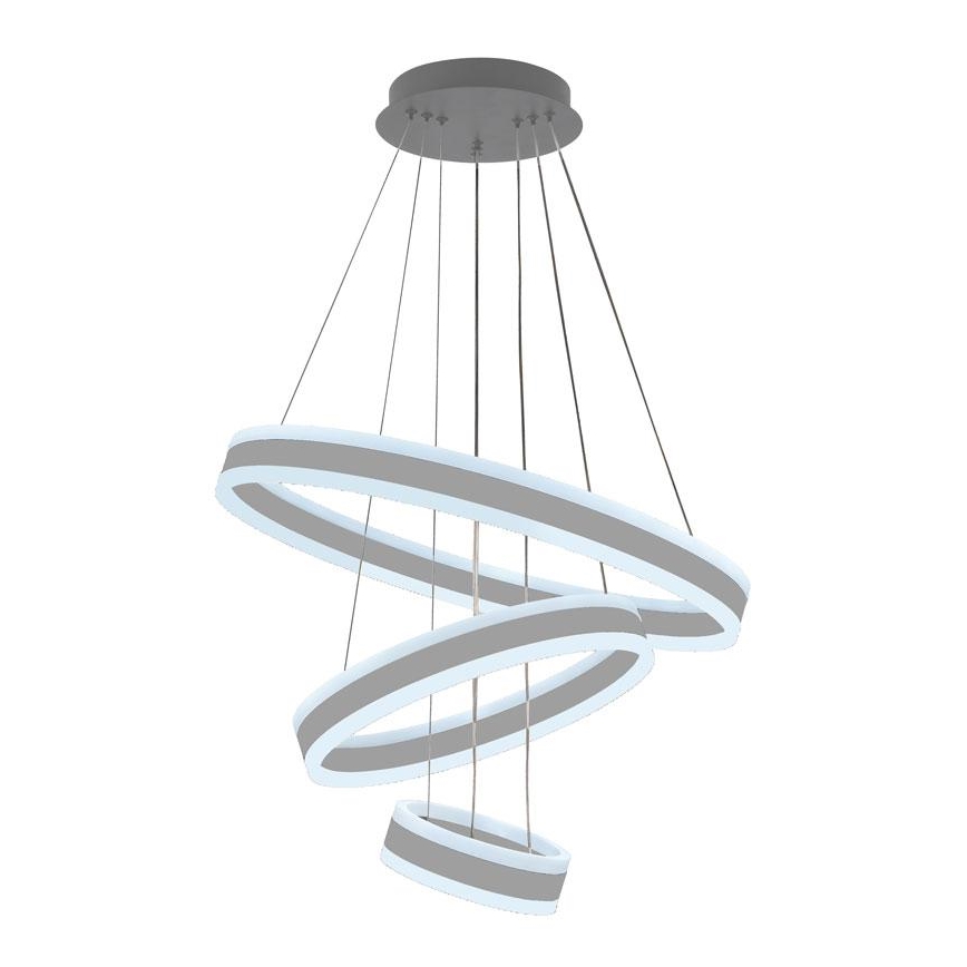 LED Żyrandol ściemnialny na lince LED/165W/230V 3000-6500K śr. 60 cm + zdalne sterowanie