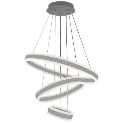 LED Żyrandol ściemnialny na lince LED/165W/230V 3000-6500K śr. 60 cm + zdalne sterowanie