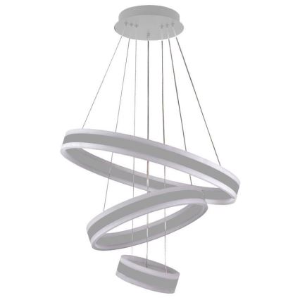 LED Żyrandol ściemnialny na lince LED/165W/230V 3000-6500K śr. 60 cm + zdalne sterowanie
