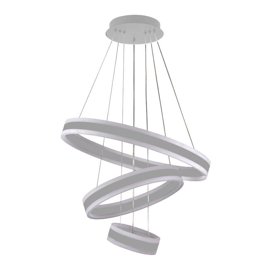 LED Żyrandol ściemnialny na lince LED/165W/230V 3000-6500K śr. 60 cm + zdalne sterowanie