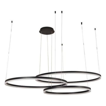 LED Żyrandol ściemnialny na lince LED/170W/230V 3000-6500K śr. 100 cm + zdalne sterowanie