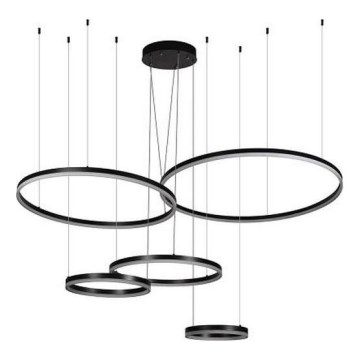 LED Żyrandol ściemnialny na lince LED/220W/230V 3000-6500K śr. 100 cm + zdalne sterowanie