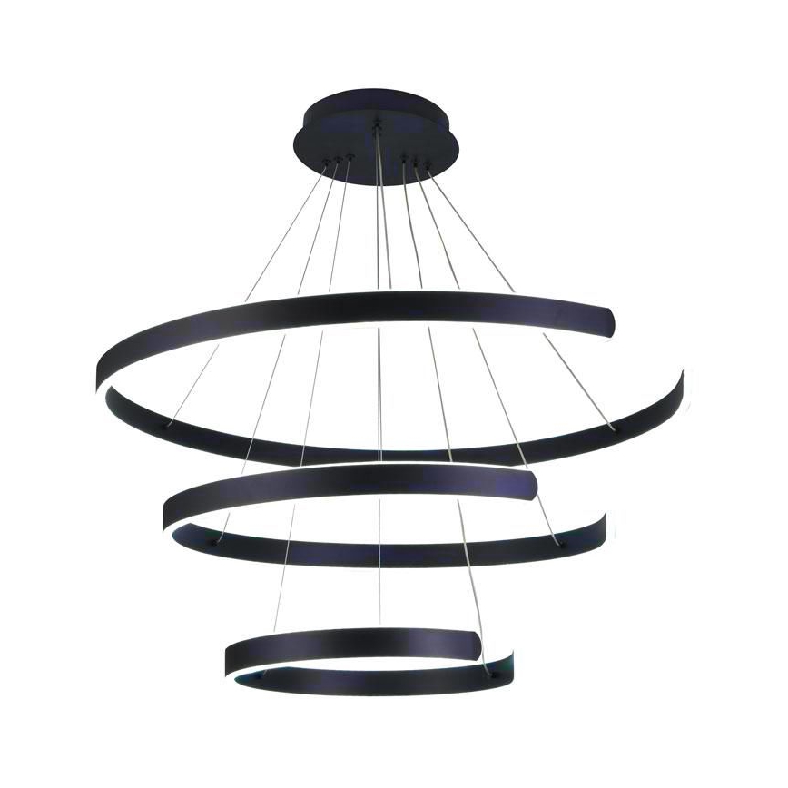 LED Żyrandol ściemnialny na lince LED/220W/230V 3000-6500K śr. 80 cm + zdalne sterowanie