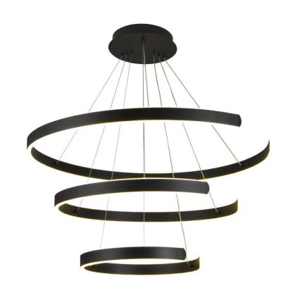 LED Żyrandol ściemnialny na lince LED/220W/230V 3000-6500K śr. 80 cm + zdalne sterowanie