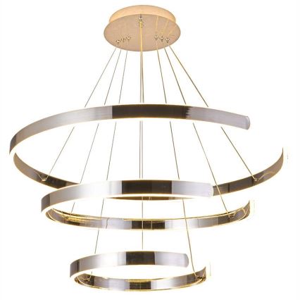 LED Żyrandol ściemnialny na lince LED/220W/230V 3000-6500K śr. 80 cm + zdalne sterowanie