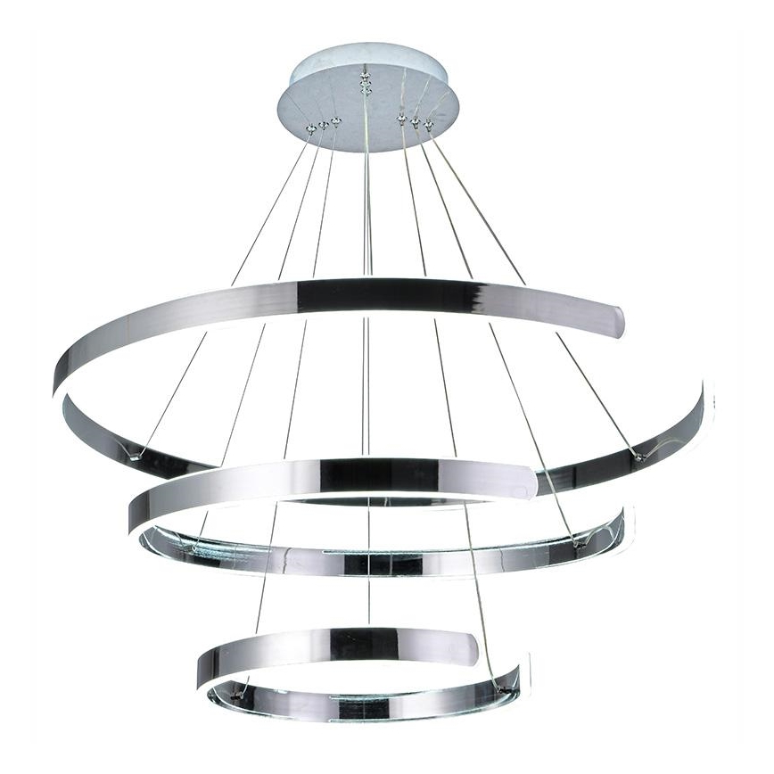 LED Żyrandol ściemnialny na lince LED/220W/230V 3000-6500K śr. 80 cm + zdalne sterowanie
