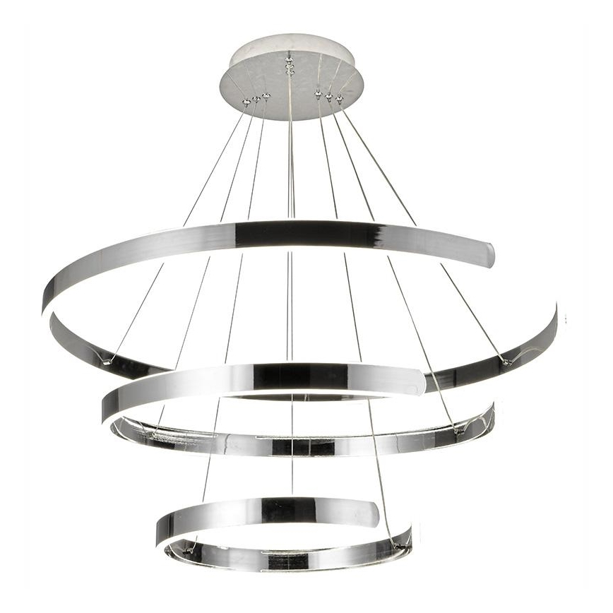 LED Żyrandol ściemnialny na lince LED/220W/230V 3000-6500K śr. 80 cm + zdalne sterowanie