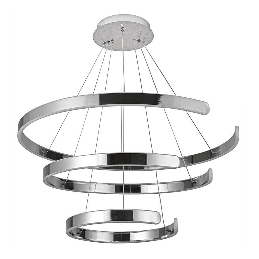 LED Żyrandol ściemnialny na lince LED/220W/230V 3000-6500K śr. 80 cm + zdalne sterowanie