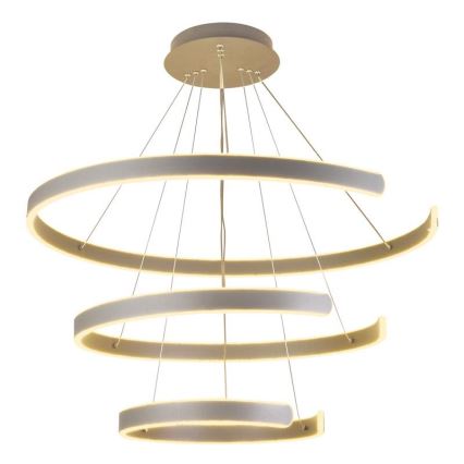 LED Żyrandol ściemnialny na lince LED/220W/230V 3000-6500K śr. 80 cm + zdalne sterowanie