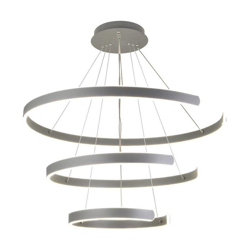 LED Żyrandol ściemnialny na lince LED/220W/230V 3000-6500K śr. 80 cm + zdalne sterowanie