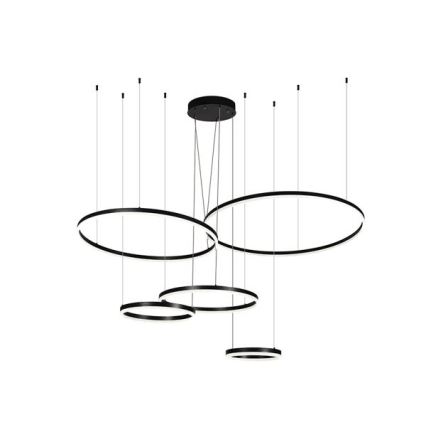 LED Żyrandol ściemnialny na lince LED/220W/230V 3000-6500K + zdalne sterowanie
