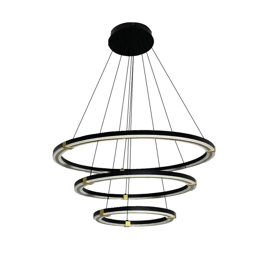 LED Żyrandol ściemnialny na lince LED/235W/230V 3000-6500K + pilot zdalnego sterowania