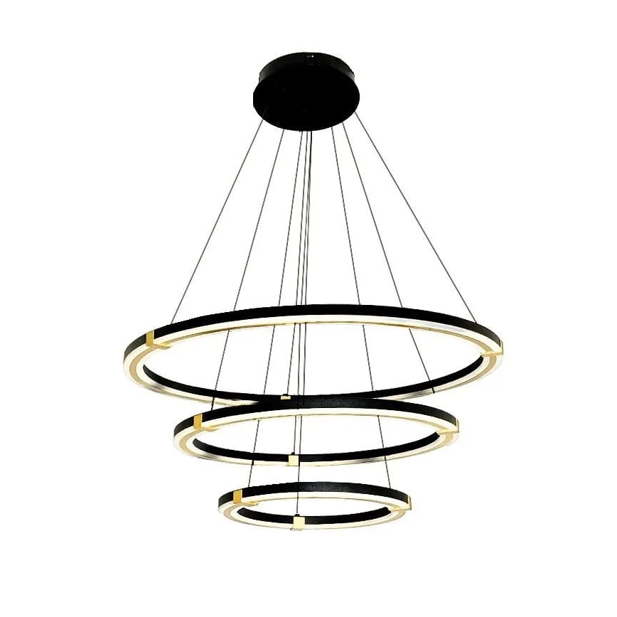 LED Żyrandol ściemnialny na lince LED/235W/230V 3000-6500K śr. 80 cm + zdalne sterowanie