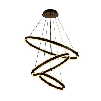 LED Żyrandol ściemnialny na lince LED/250W/230V 3000-6500K śr. 80 cm + zdalne sterowanie