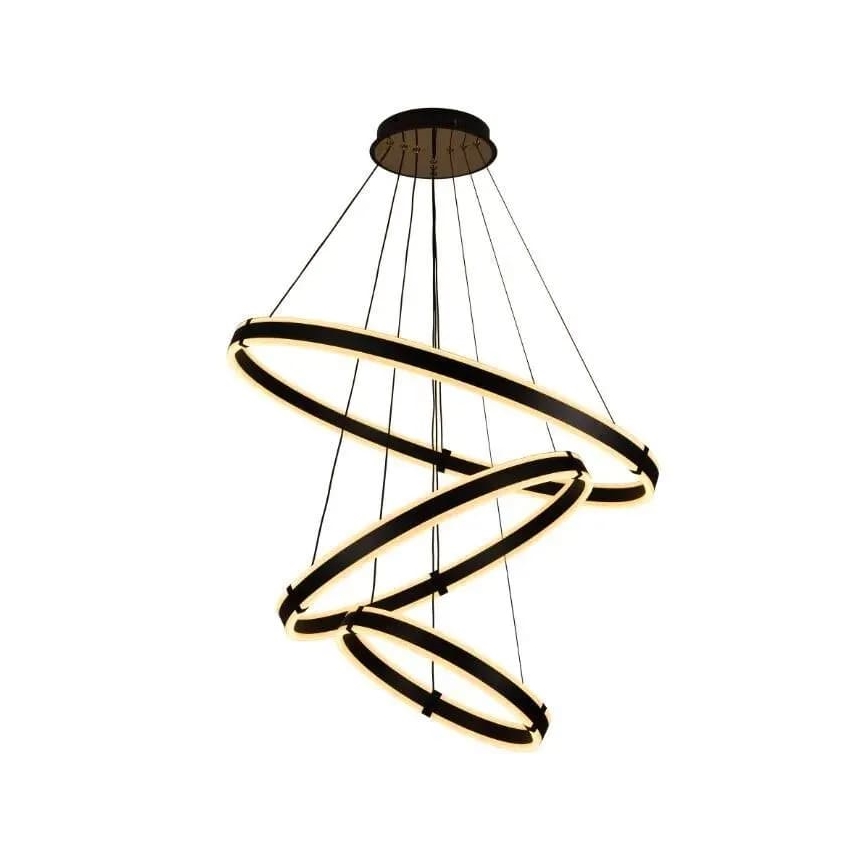 LED Żyrandol ściemnialny na lince LED/250W/230V 3000-6500K śr. 80 cm + zdalne sterowanie
