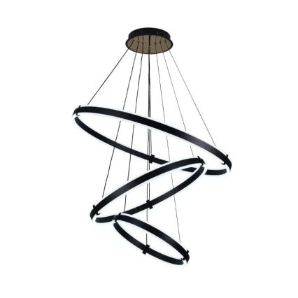 LED Żyrandol ściemnialny na lince LED/250W/230V 3000-6500K śr. 80 cm + zdalne sterowanie