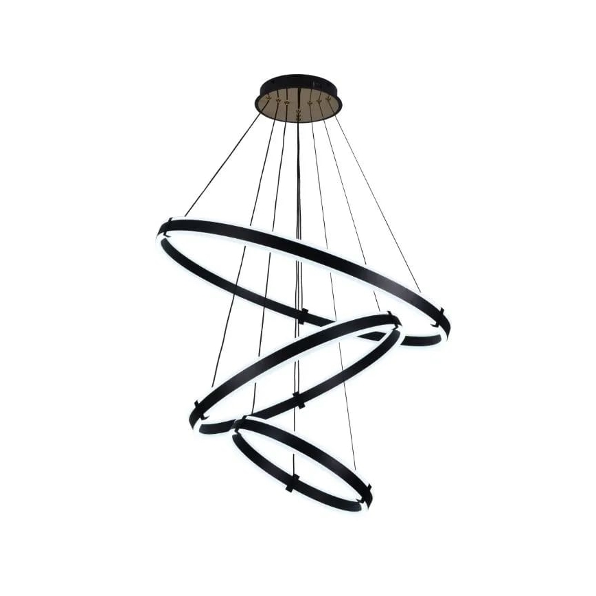 LED Żyrandol ściemnialny na lince LED/250W/230V 3000-6500K śr. 80 cm + zdalne sterowanie