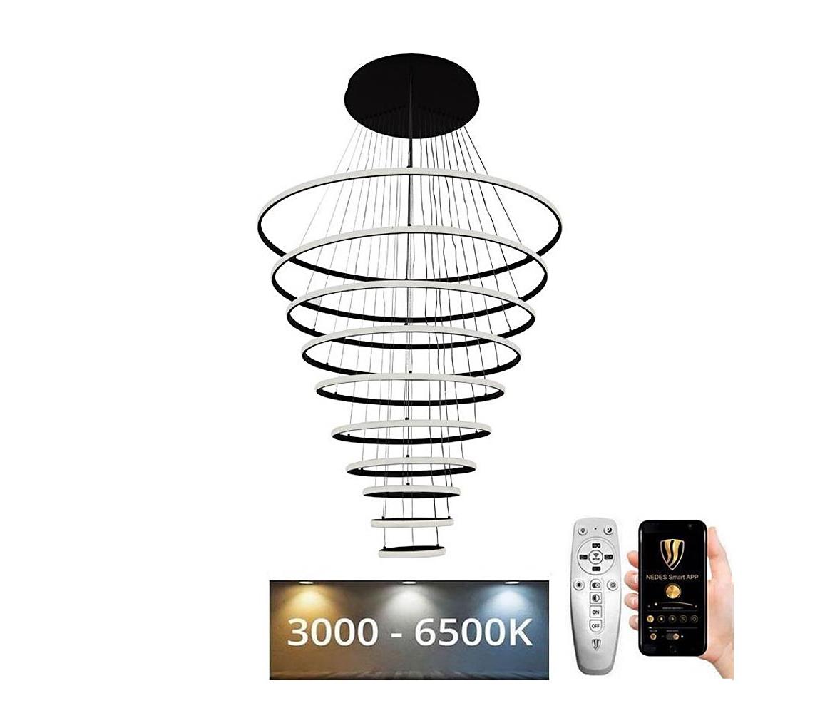 LED Żyrandol ściemnialny na lince LED/365W/230V 3000-6500K + pilot zdalnego sterowania