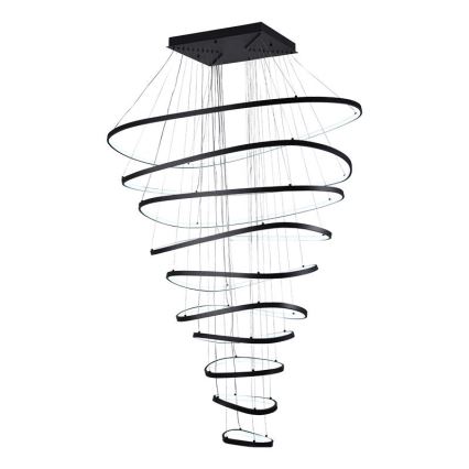 LED Żyrandol ściemnialny na lince LED/370W/230V 3000-6500K + pilot zdalnego sterowania