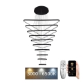 LED Żyrandol ściemnialny na lince LED/385W/230V 3000-6500K + Pilot zdalnego sterowania