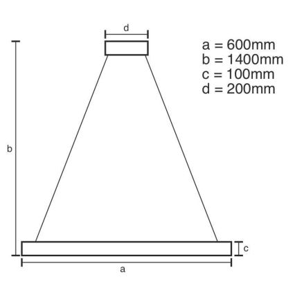 LED Ściemnialny żyrandol kryształowy na lince LED/40W/230V 3000-6500K chrom/złoty + pilot zdalnego sterowania