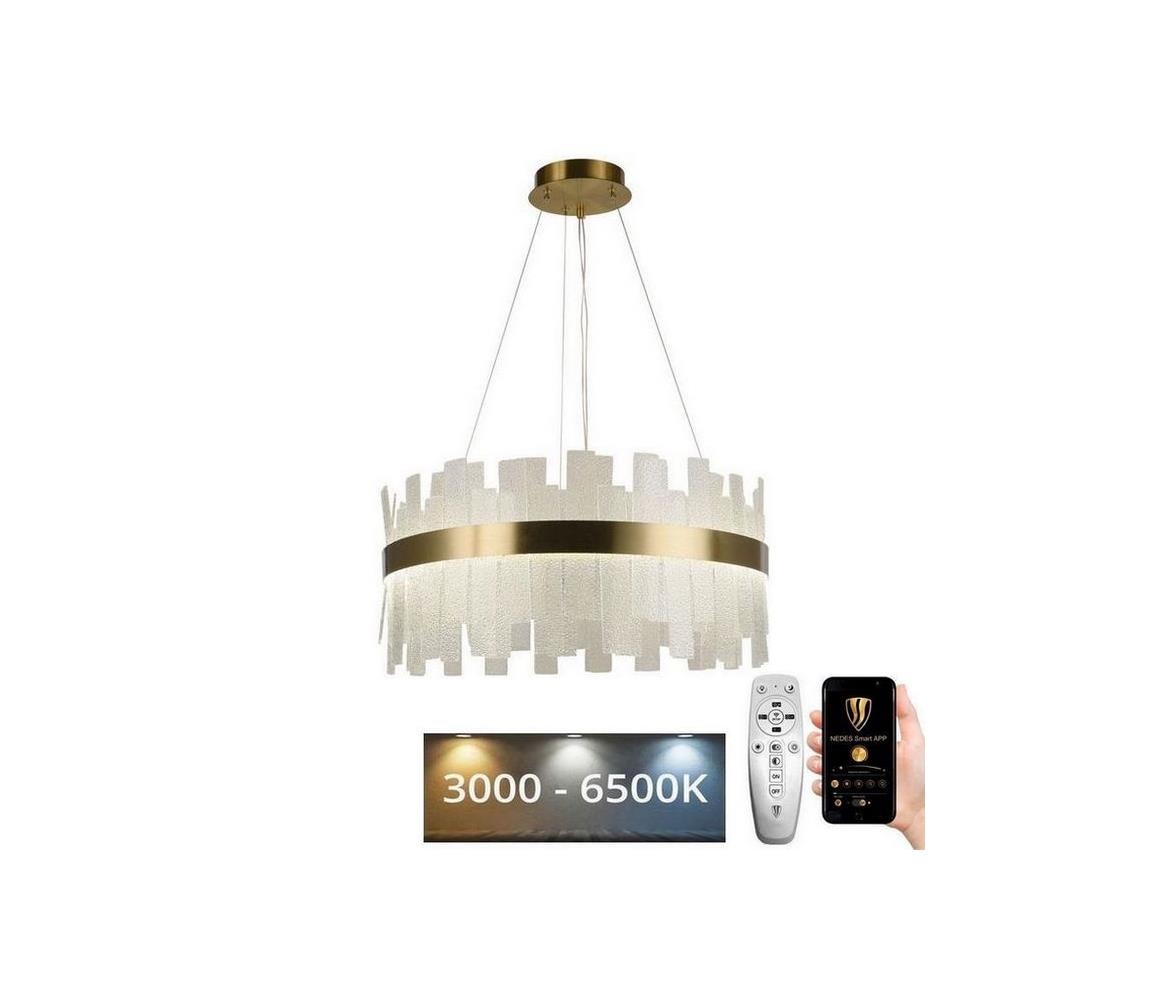 LED Żyrandol ściemnialny na lince LED/40W/230V 3000-6500K + pilot zdalnego sterowania