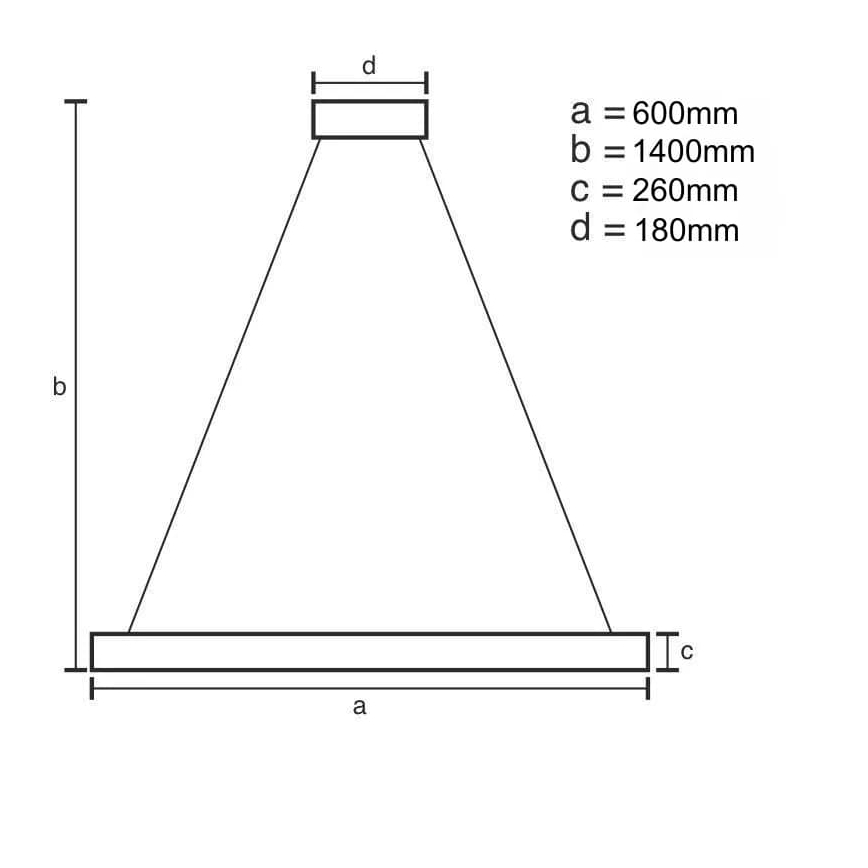 LED Ściemnialna kryształ żyrandol na lince LED/40W/230V 3000-6500K + pilot zdalnego sterowania
