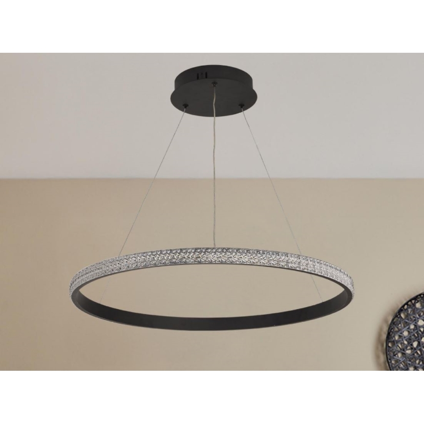 LED Żyrandol ściemnialny na lince LED/40W/230V 3000-6500K + zdalne sterowanie