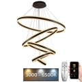 LED Żyrandol ściemnialny na lince LED/420W/230V 3000-6500K śr. 100 cm + zdalne sterowanie