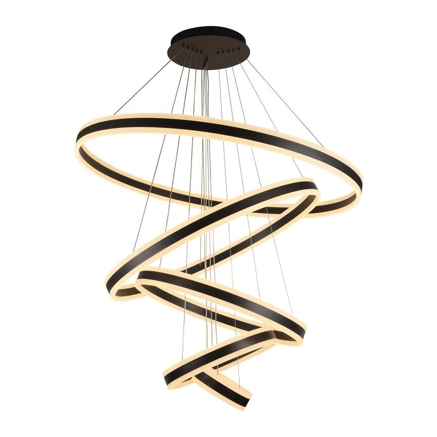 LED Żyrandol ściemnialny na lince LED/420W/230V 3000-6500K śr. 100 cm + zdalne sterowanie