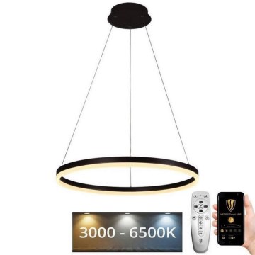 LED Żyrandol ściemnialny na lince LED/42W/230V 3000-6500K śr. 60 cm + zdalne sterowanie