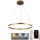 LED Żyrandol ściemnialny na lince LED/42W/230V 3000-6500K śr. 60 cm + zdalne sterowanie