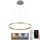 LED Żyrandol ściemnialny na lince LED/42W/230V 3000-6500K śr. 60 cm + zdalne sterowanie