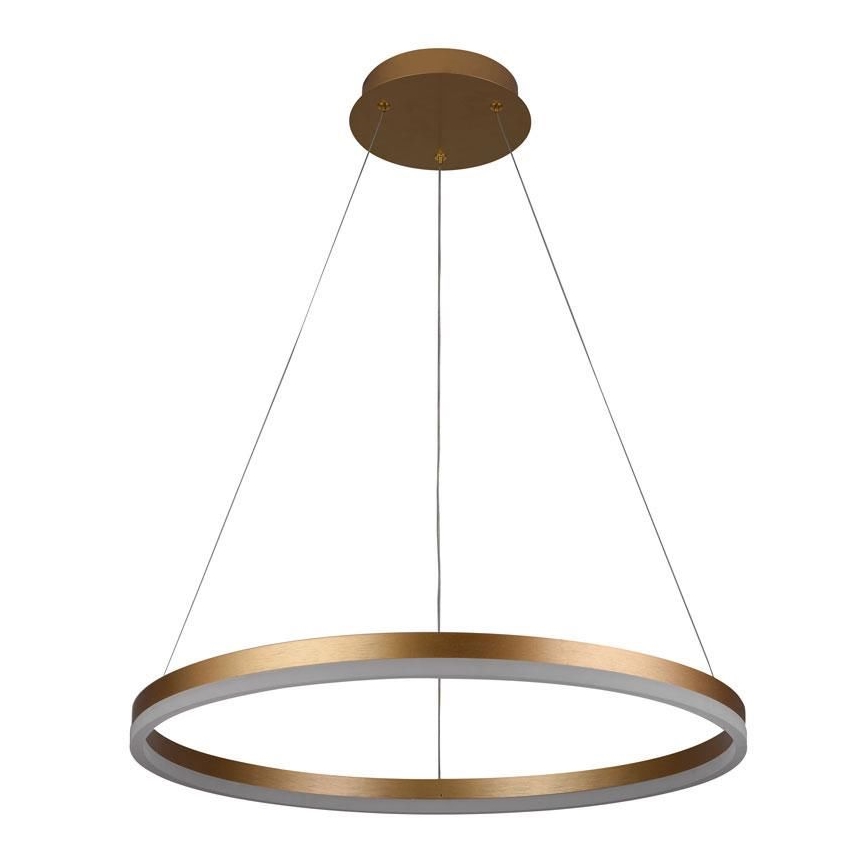 LED Żyrandol ściemnialny na lince LED/42W/230V 3000-6500K śr. 60 cm + zdalne sterowanie