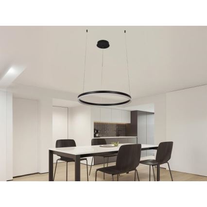 LED Żyrandol ściemnialny na lince LED/42W/230V 3000-6500K + zdalne sterowanie