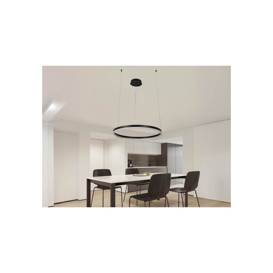 LED Żyrandol ściemnialny na lince LED/42W/230V 3000-6500K + zdalne sterowanie