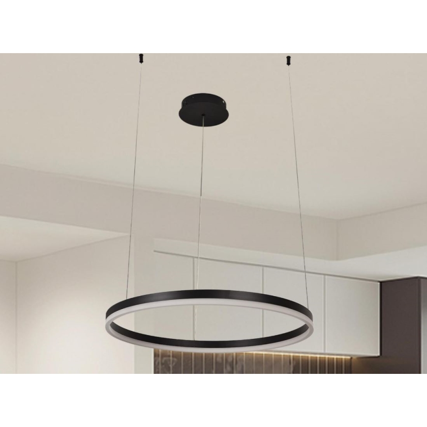 LED Żyrandol ściemnialny na lince LED/42W/230V 3000-6500K + zdalne sterowanie
