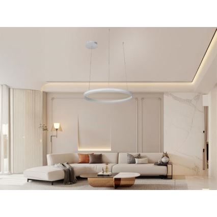 LED Żyrandol ściemnialny na lince LED/42W/230V 3000-6500K + zdalne sterowanie