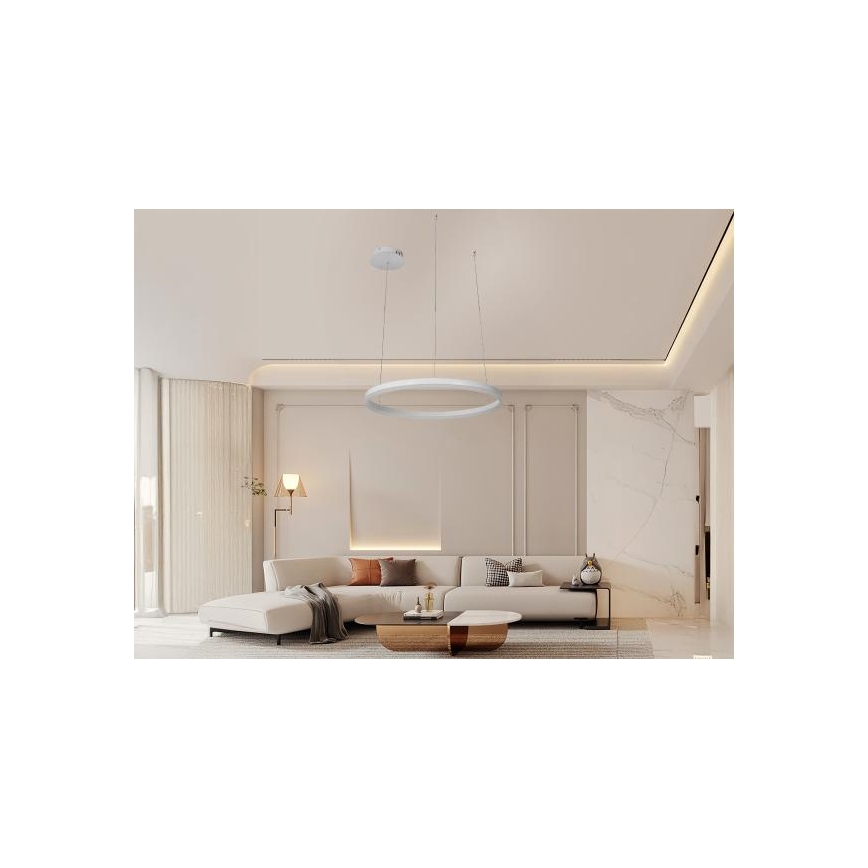 LED Żyrandol ściemnialny na lince LED/42W/230V 3000-6500K + zdalne sterowanie