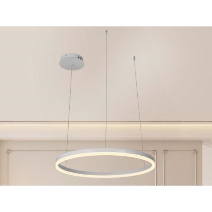 LED Żyrandol ściemnialny na lince LED/42W/230V 3000-6500K + zdalne sterowanie